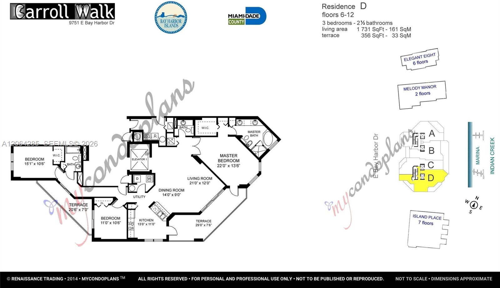 9751 E Bay Harbor Drive 8d Property Photo 18