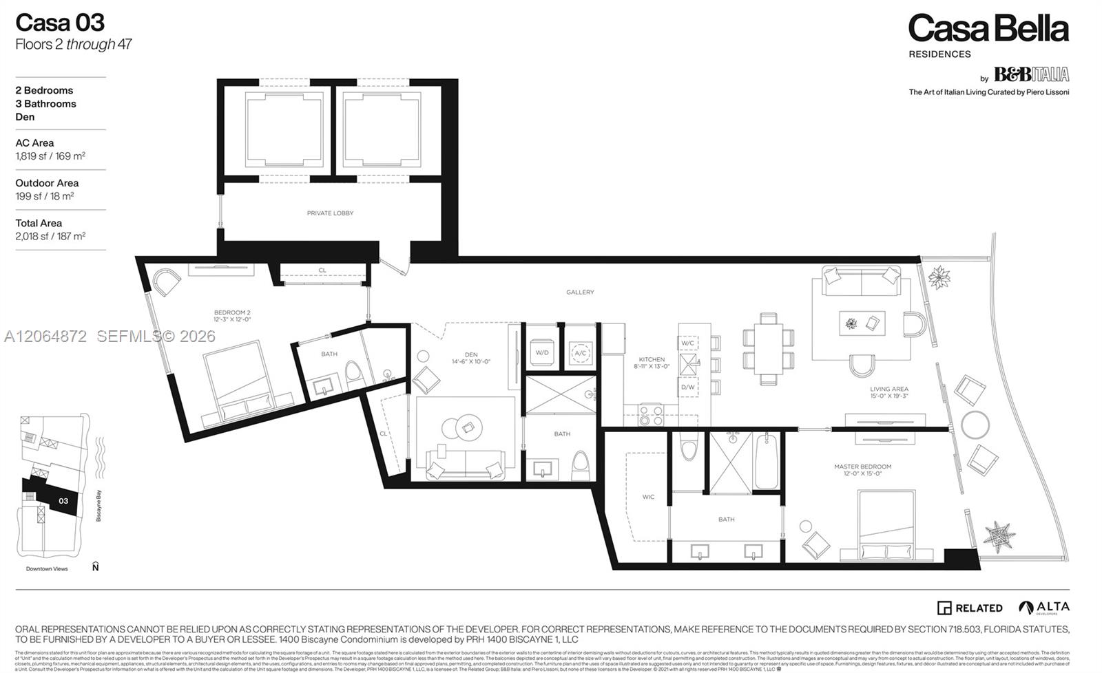 1400 Biscayne Boulevard 3603 Property Photo 15