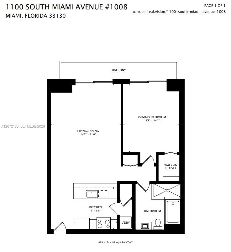 1100 S Miami Avenue 1008 Property Photo 26