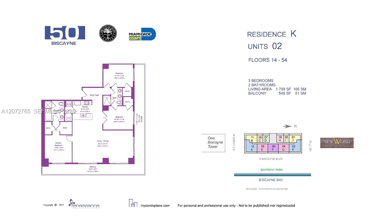 50 Biscayne Boulevard 5202 Property Photo 2