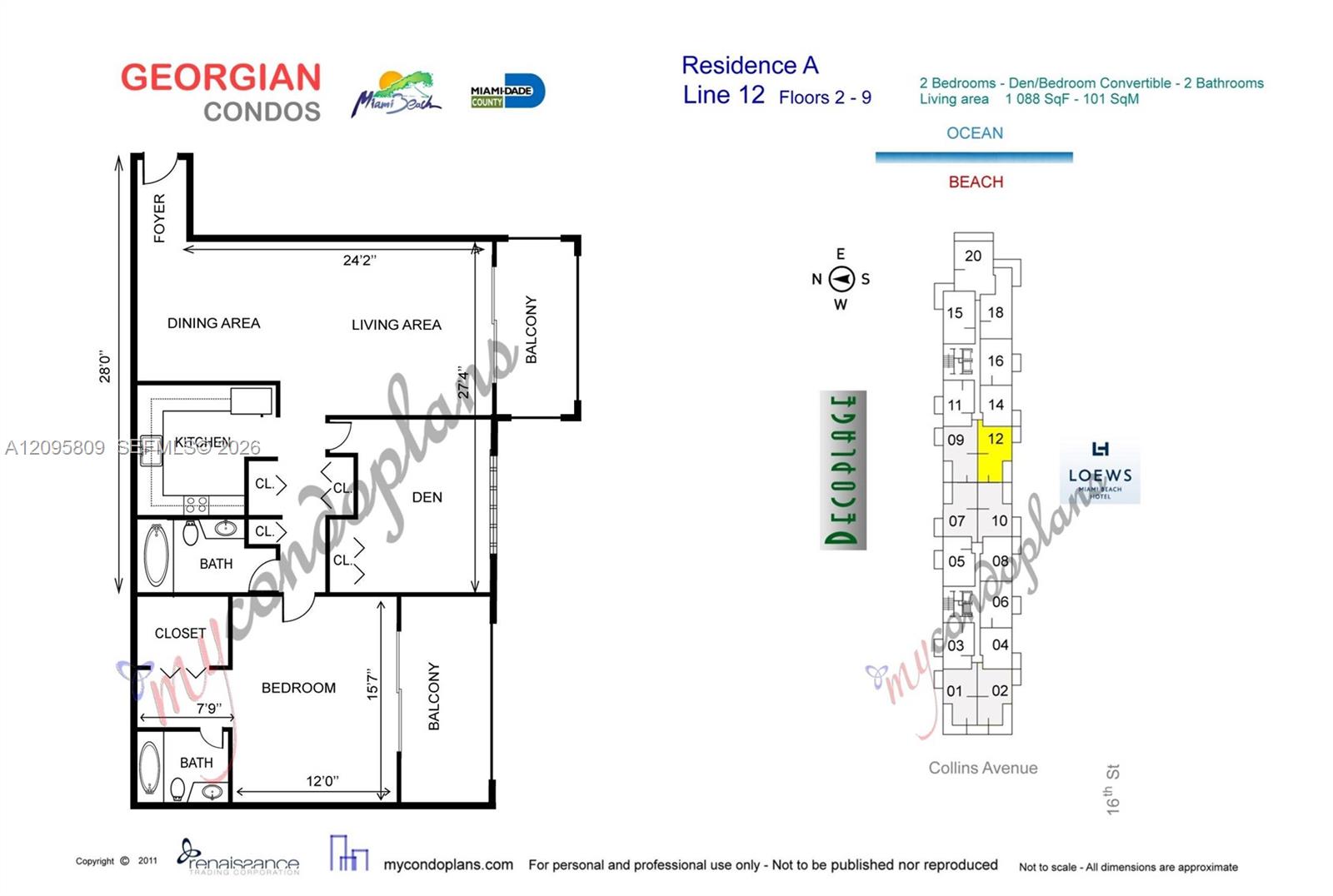 1623 Collins Avenue 812 Property Photo 32