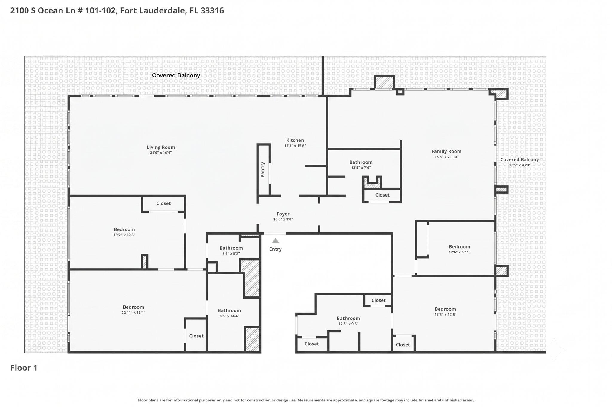 2100 S Ocean Lane 101-102 Property Photo 68