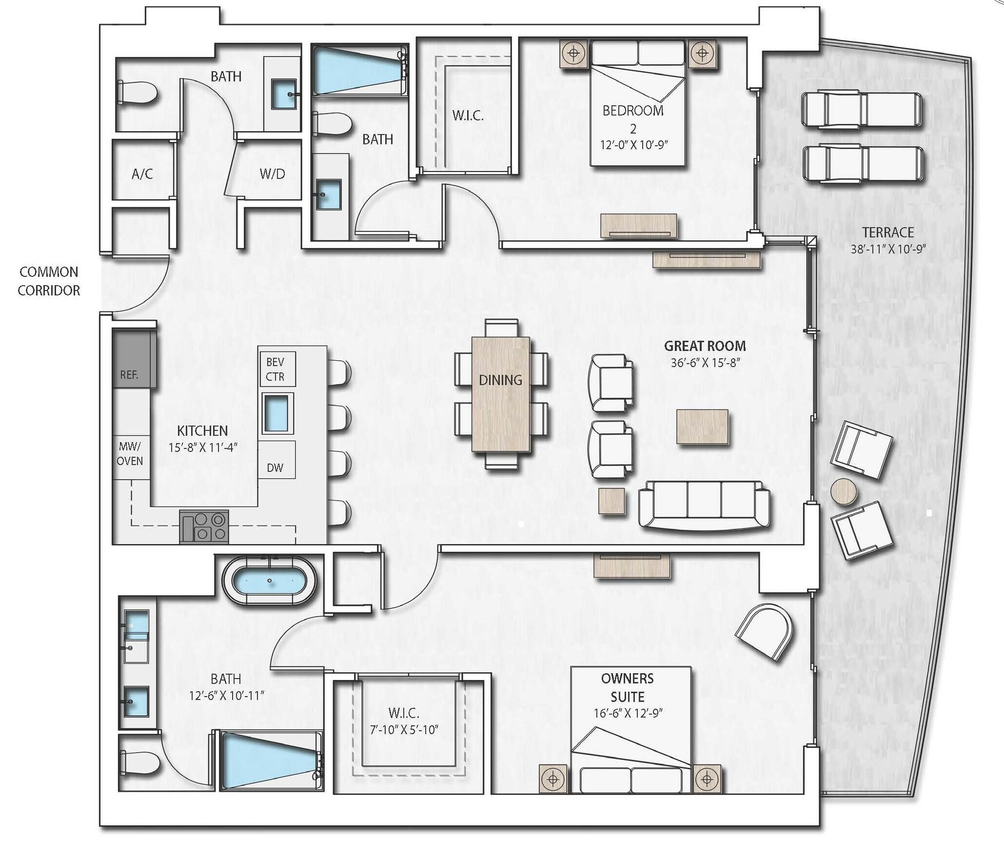 220 Lake Shore Dr Drive 1019 Property Photo 1