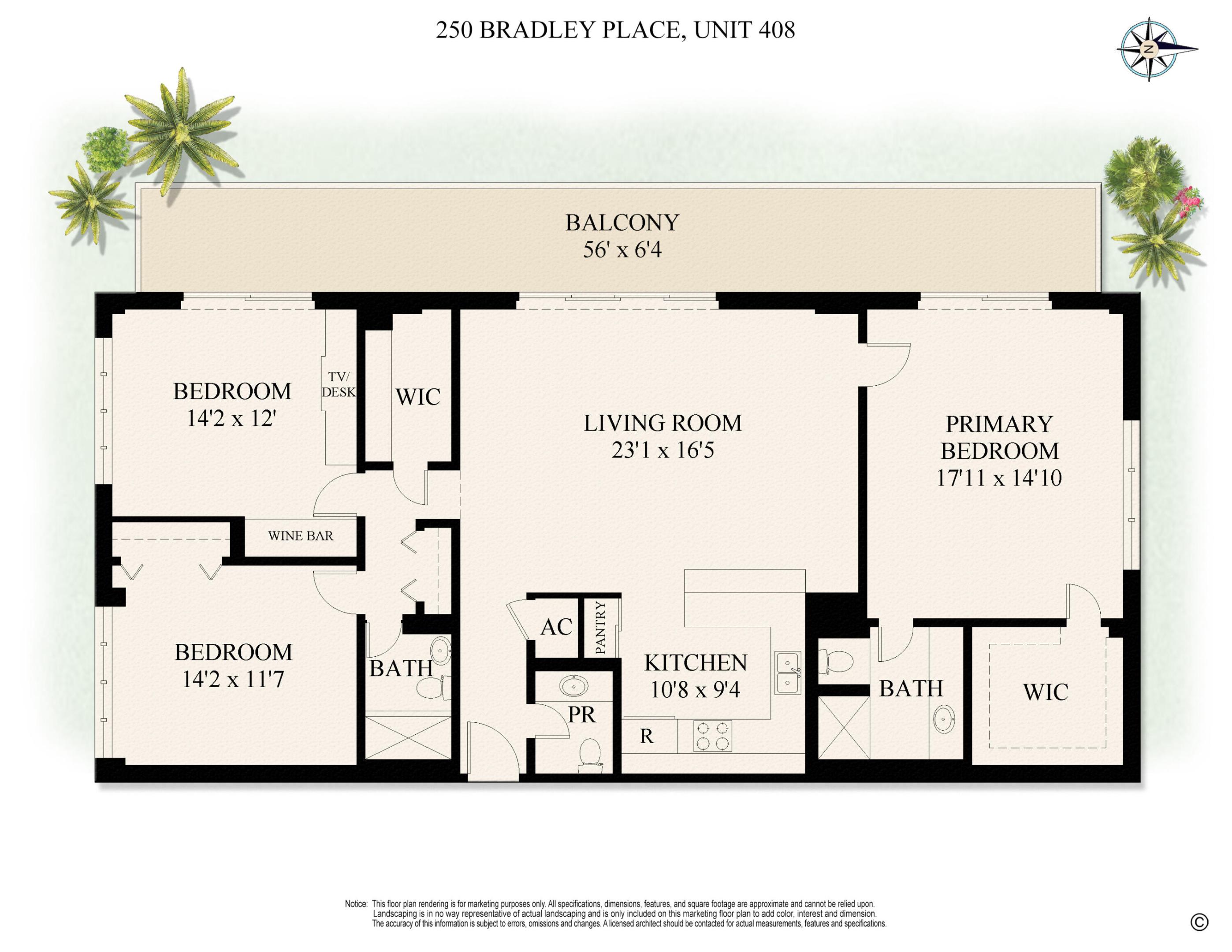 250 Bradley Place 408 Property Photo 21