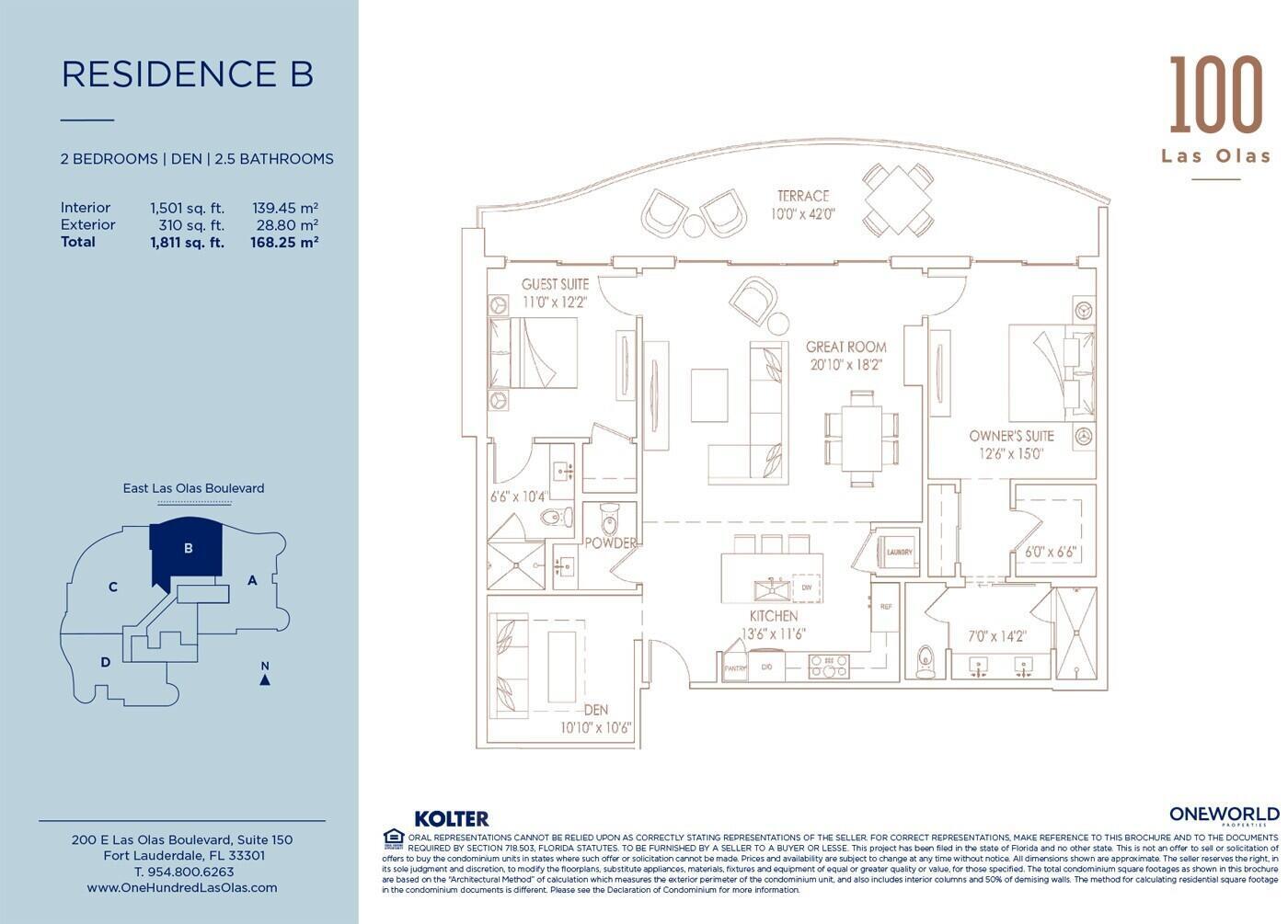 100 E Las Olas Boulevard 1802 Property Photo 5