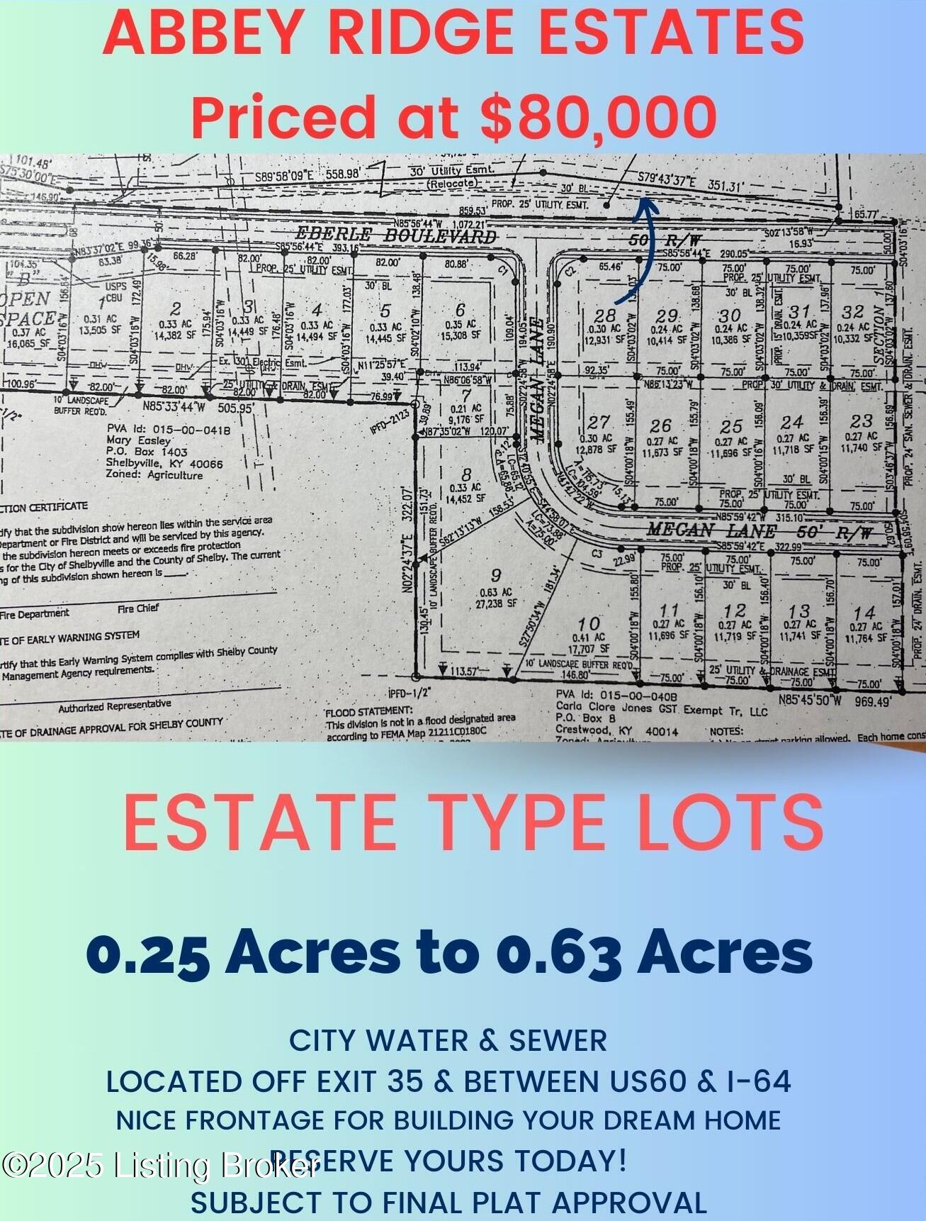 Lot 3 Eberle Blvd Property Photo 1