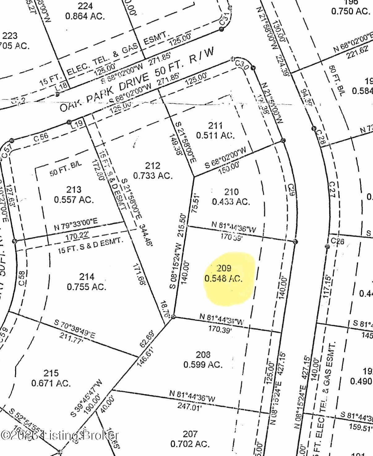 0 Lot 209 Oak Creek Dr Property Photo 14