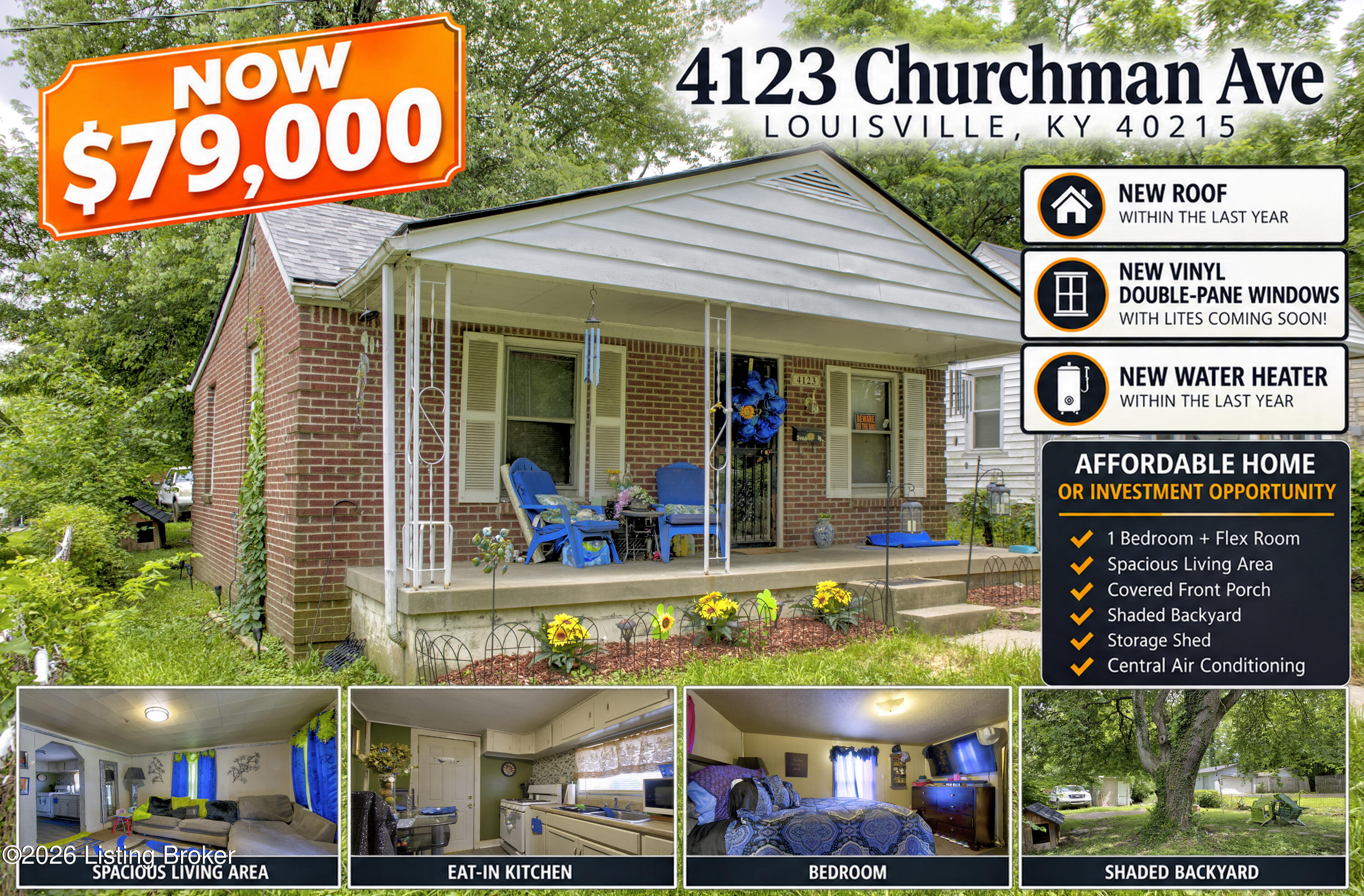 4123 Churchman Ave Property Photo 1