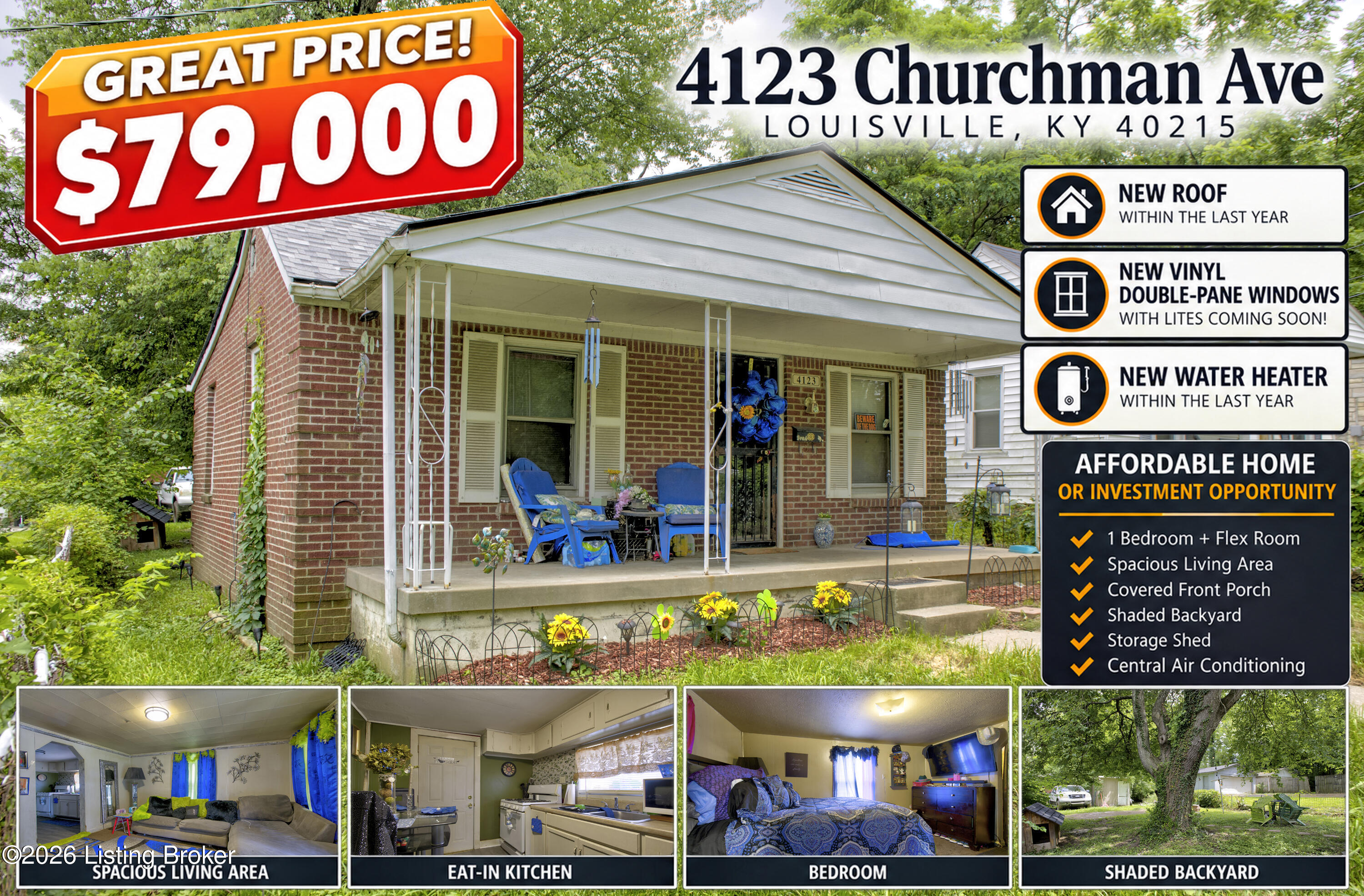 4123 Churchman Ave Property Photo 1