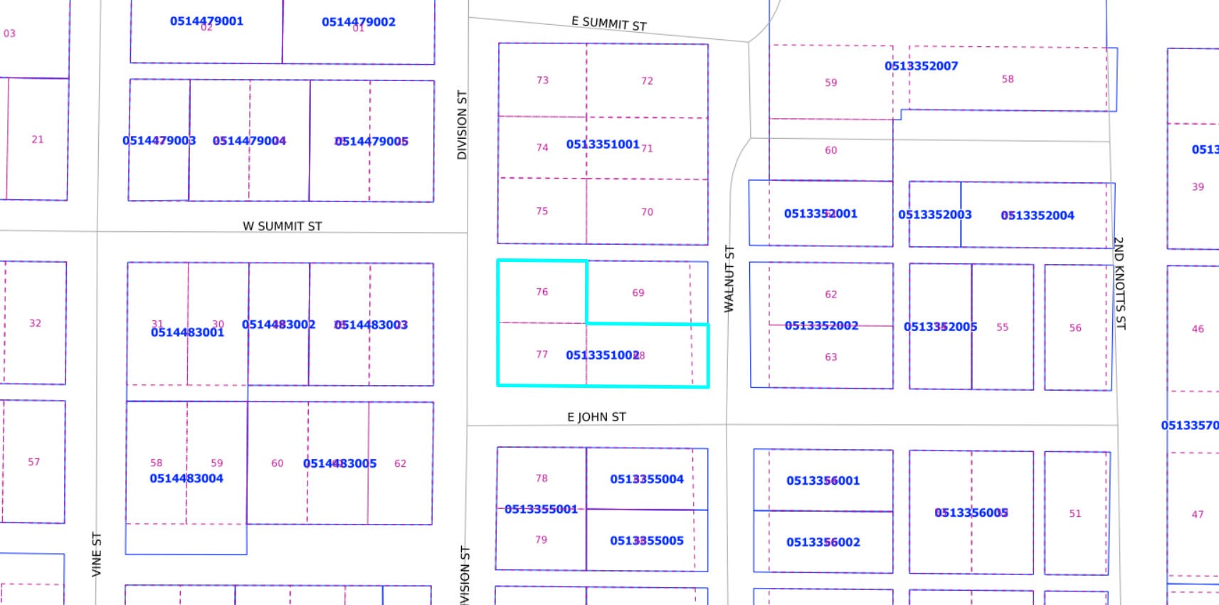 . 13-72-23 Hoods Sub Div 39 Lots 68-76-77 Street Property Photo 1