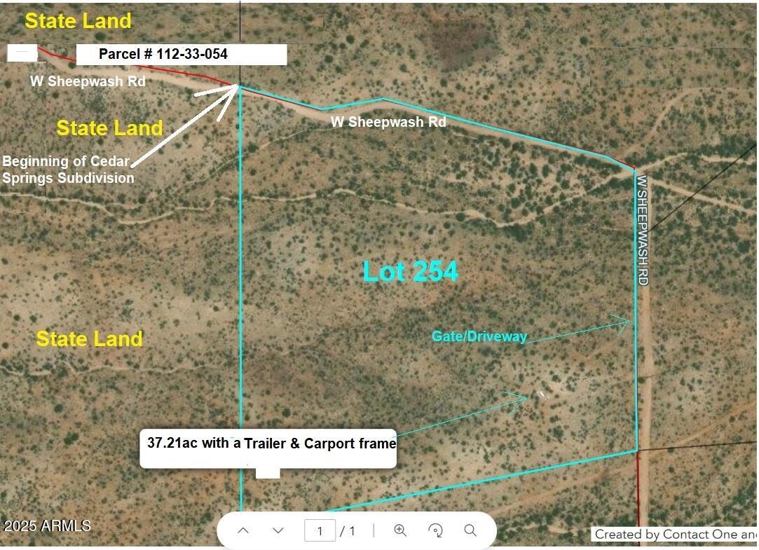 37.21ac W Sheepwash Road Property Photo 1