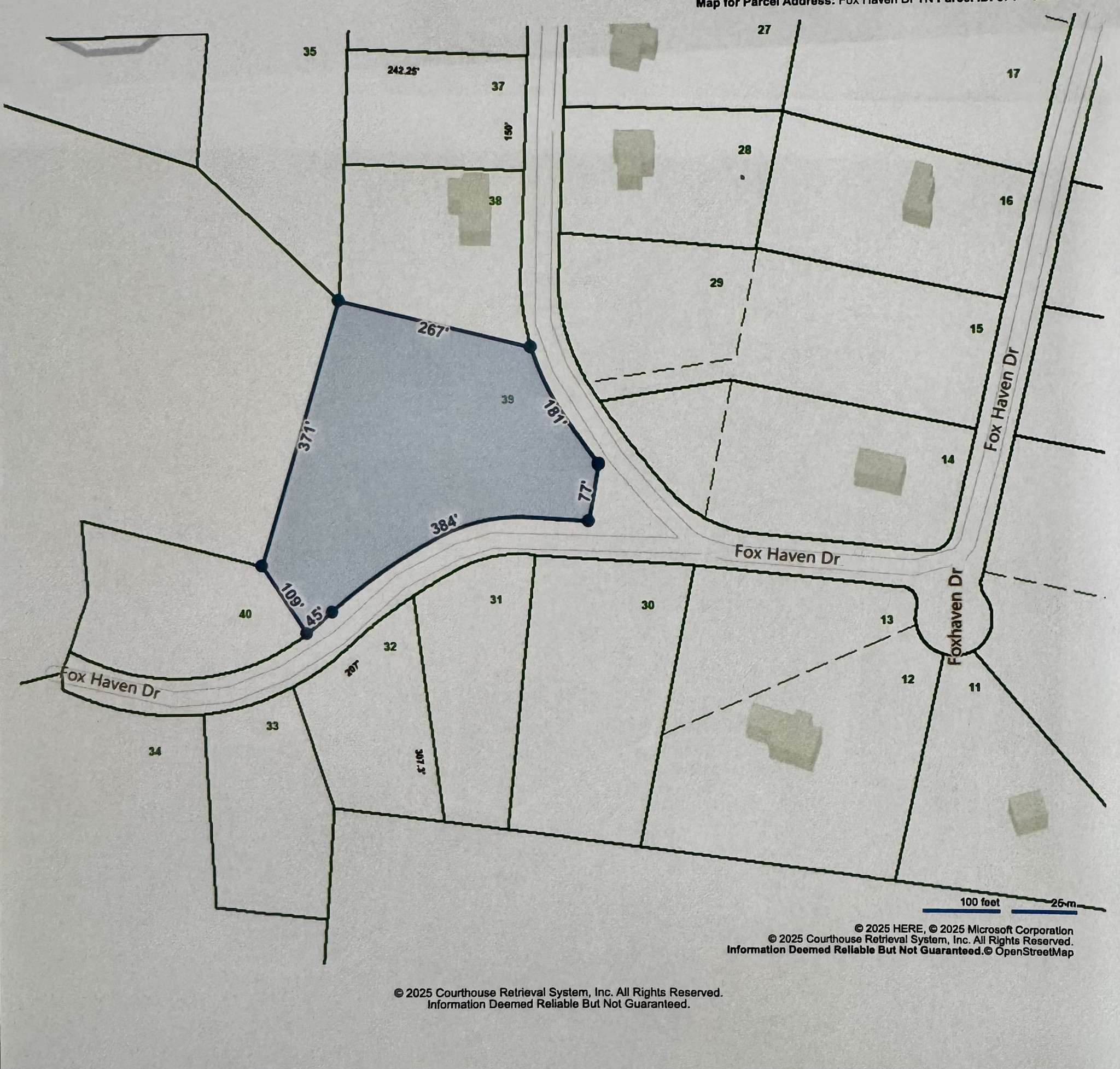0 Fox Haven Drive Property Photo