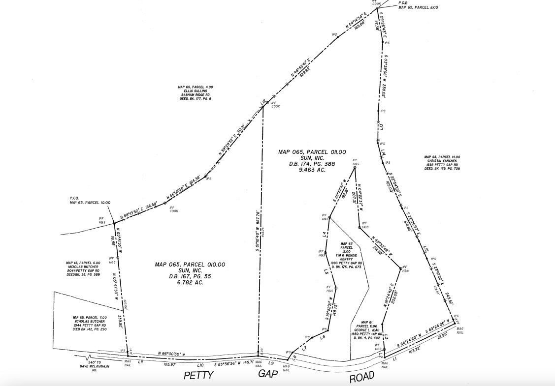 0 Petty Gap Road Property Photo
