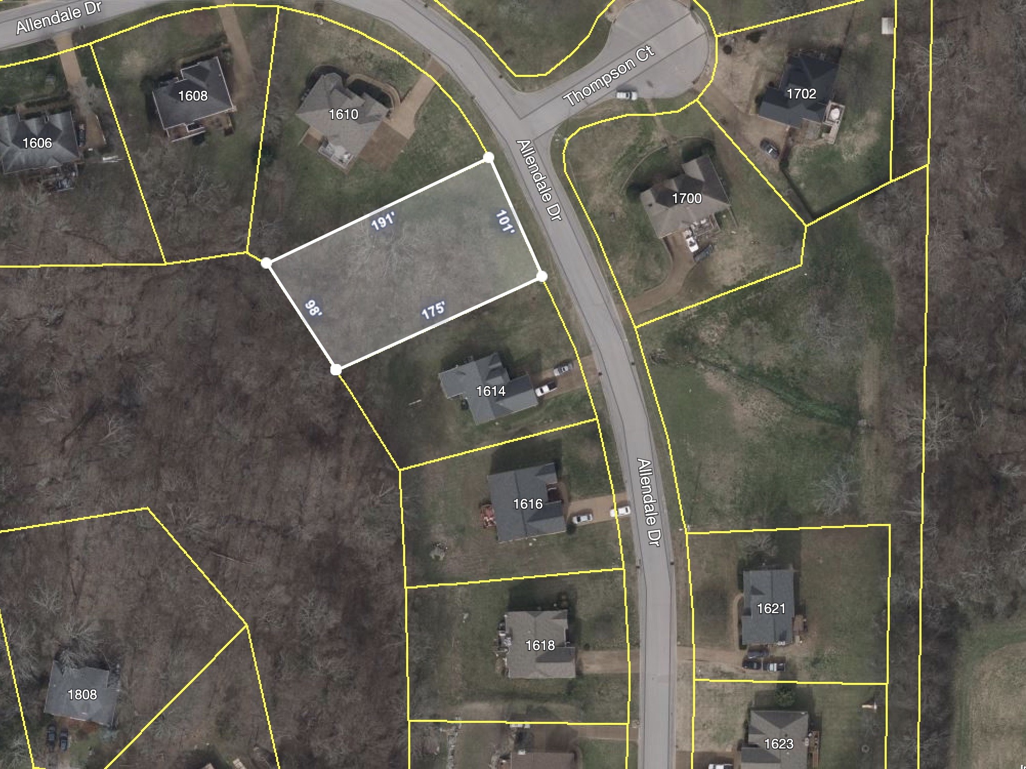 1612 Allendale Dr Property Photo 3