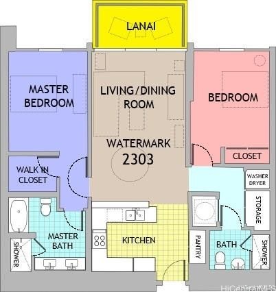 1551 Ala Wai Boulevard 2303 Property Photo 13