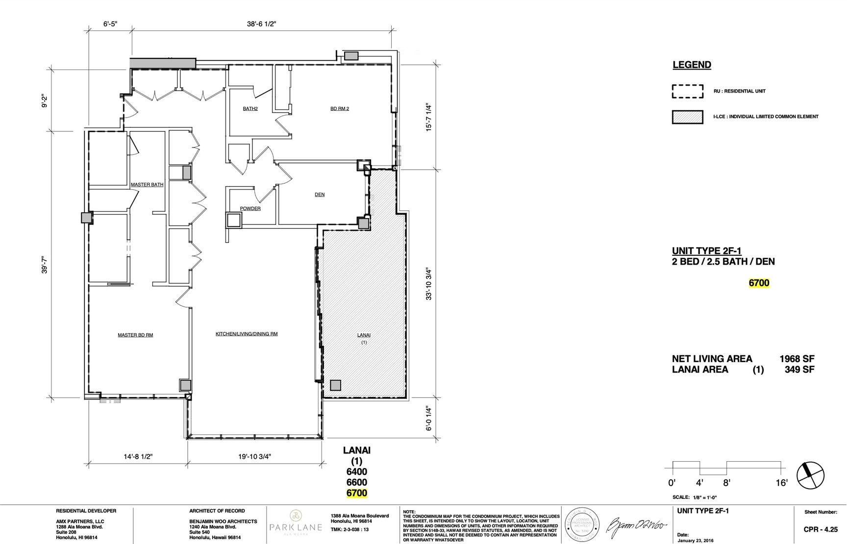 1388 Ala Moana Boulevard 6700 Property Photo 10