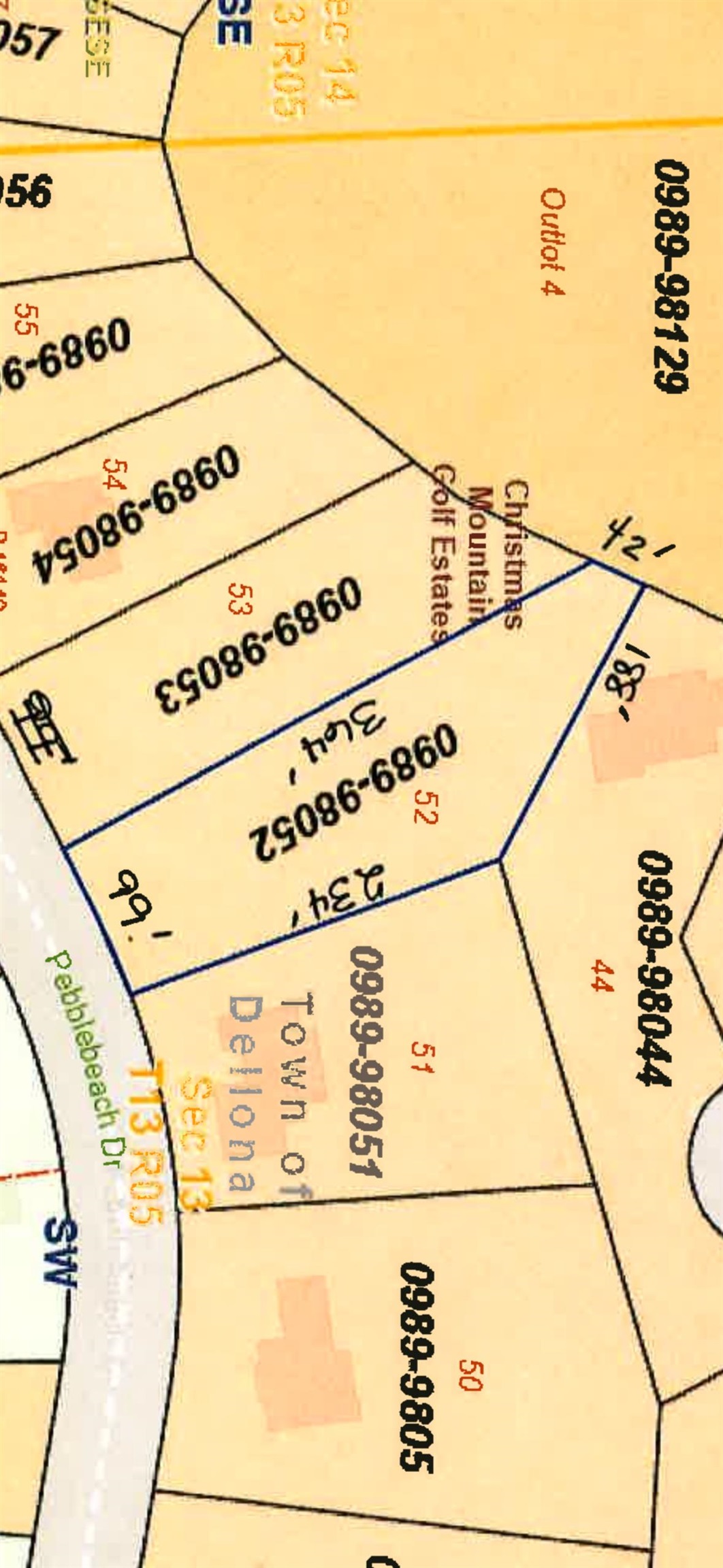 Lot 52 Pebblebeach Drive Property Photo 1