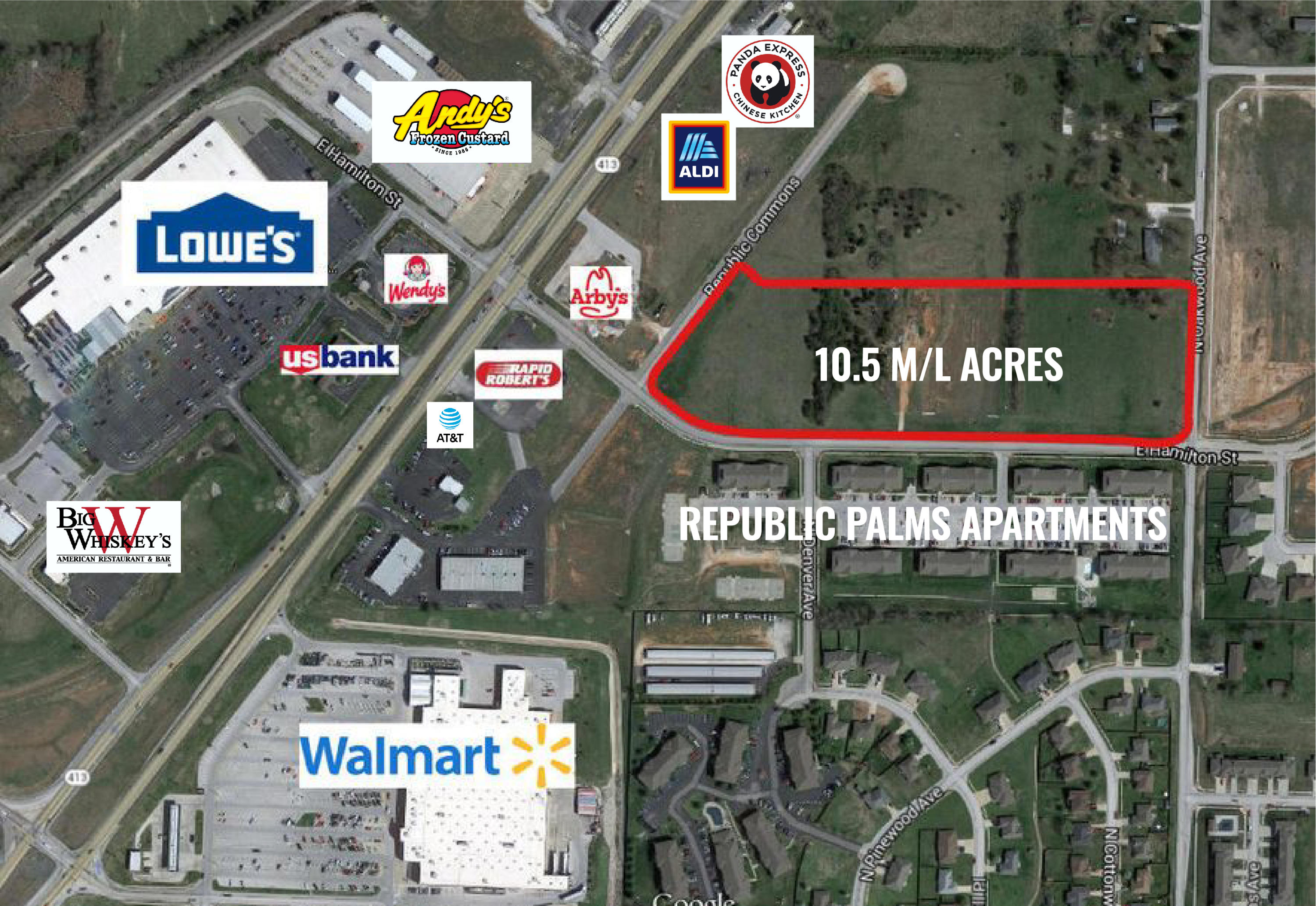 3.73 Acres East Hamilton Street Property Photo 5
