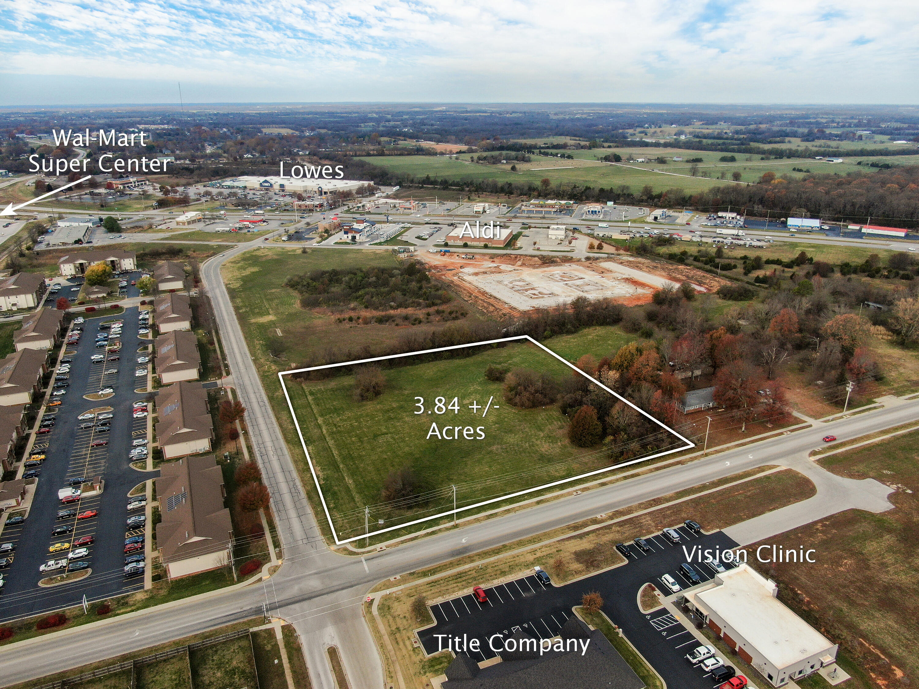 3.84 Acres East Hamilton Street Property Photo 1