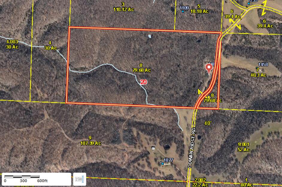1485 Cowan Ridge Road Property Photo