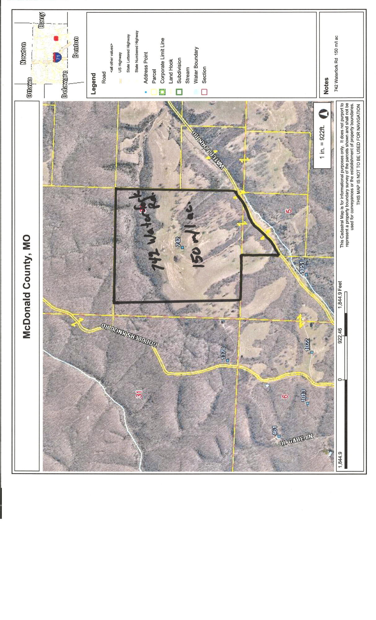 742 Waterfork Road Property Photo 1