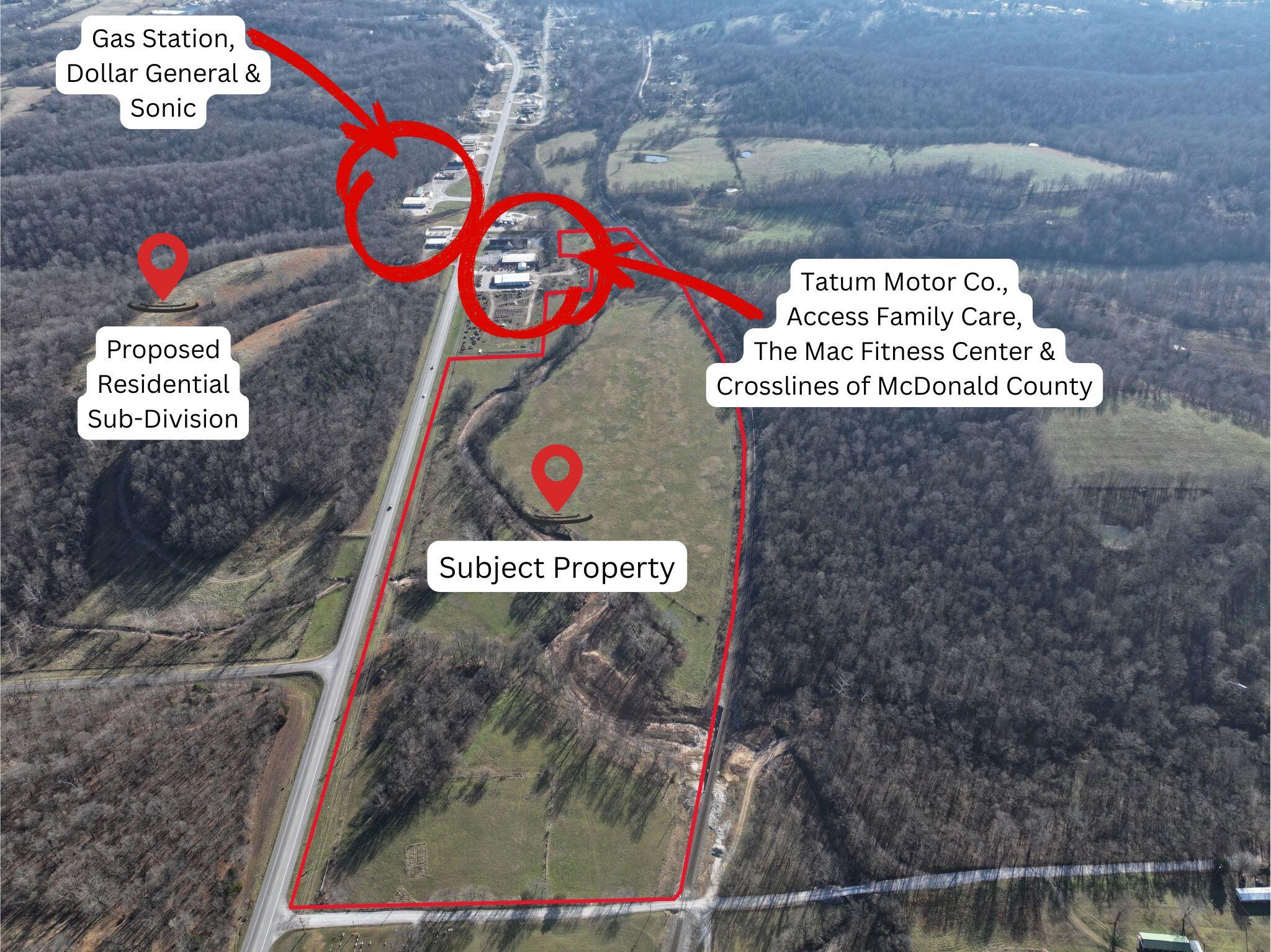 40ac Business 71 Highway Property Photo 1