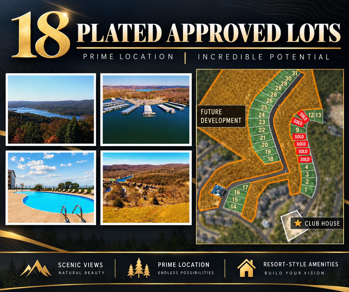 Tbd The Landing 18 Platted Lots 14-31 Property Photo 1