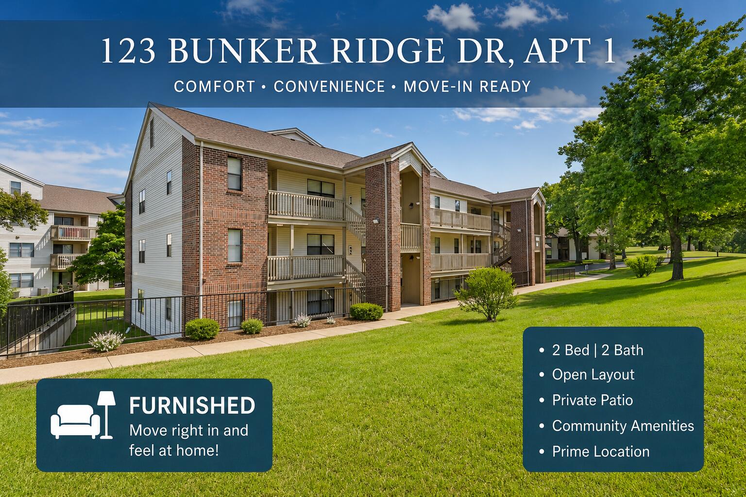 123 Bunker Ridge Drive Apt 1 Property Photo 1