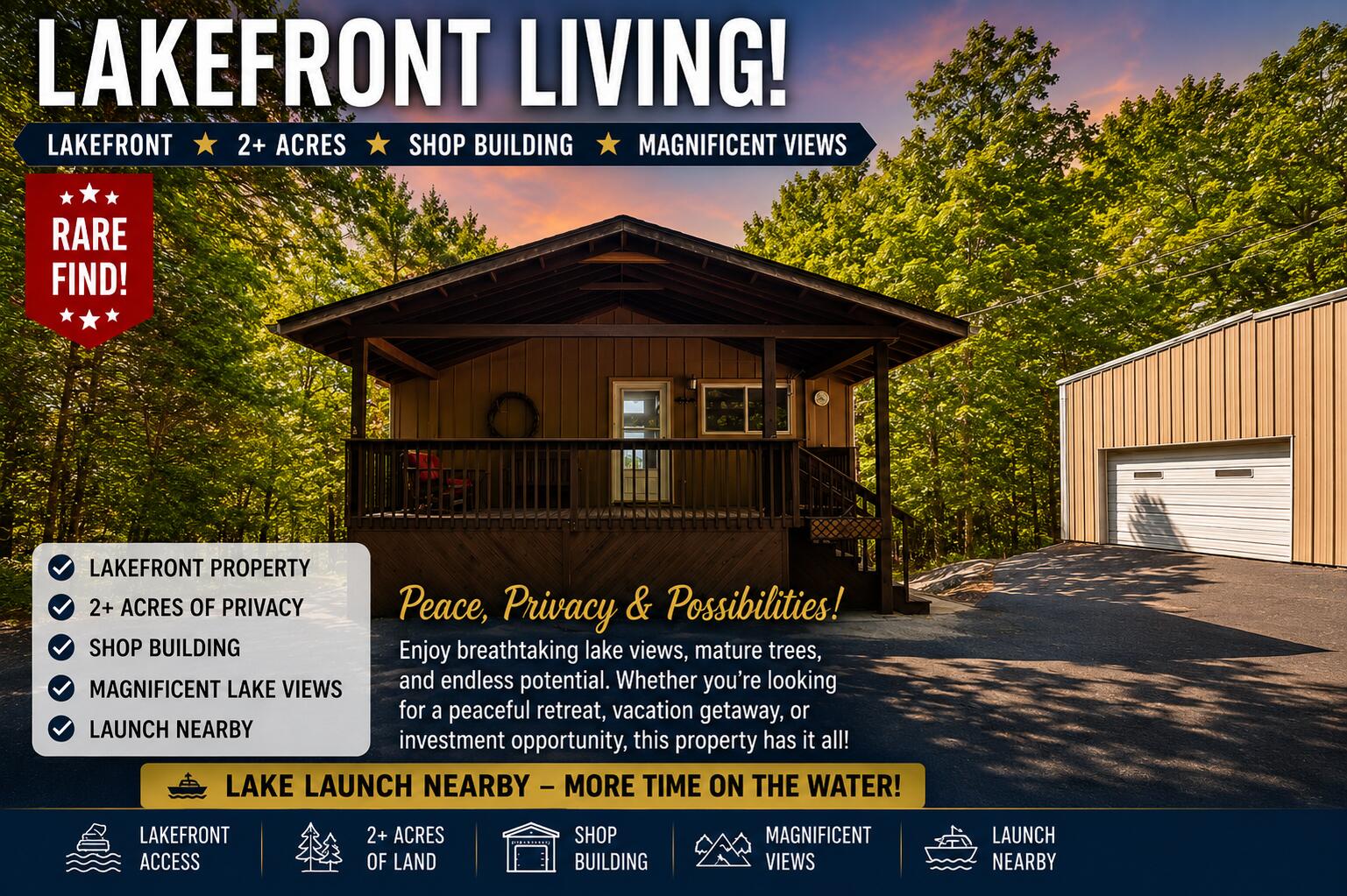 670 Shore Point Road Property Photo 1