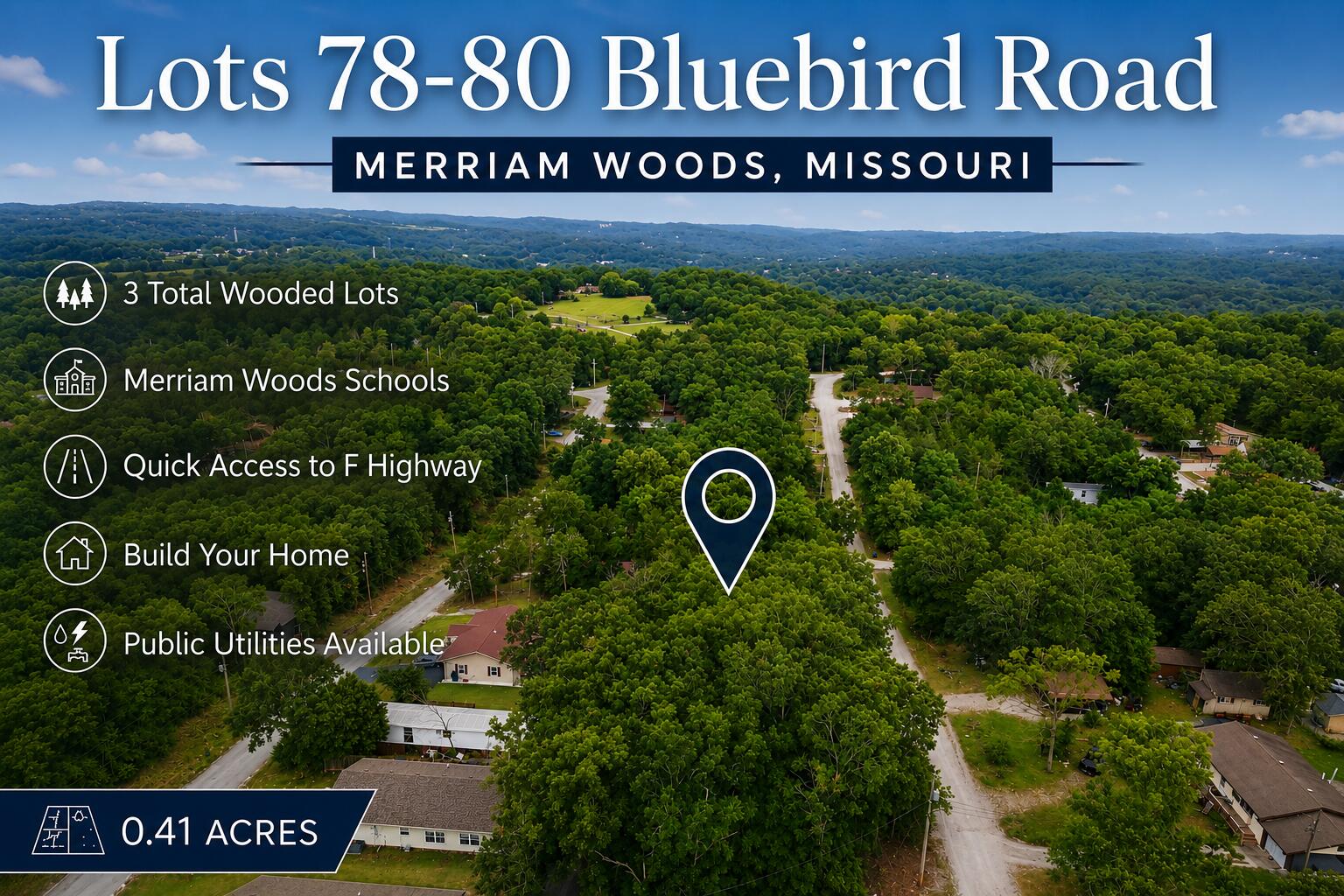 Lots 78-80 Bluebird Road Property Photo 1