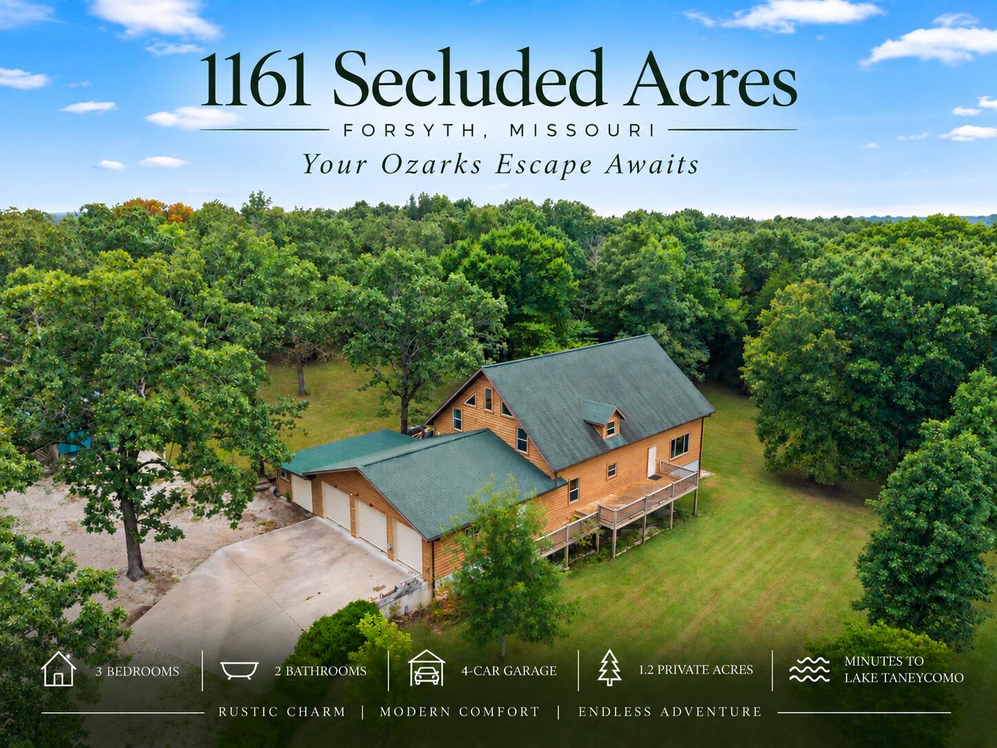 1161 Secluded Acres Road Property Photo 1