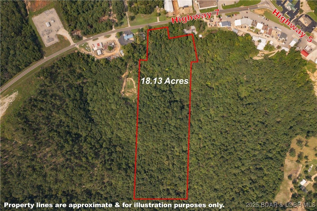 18.13 Acres N. State Highway 7 Property Photo 1