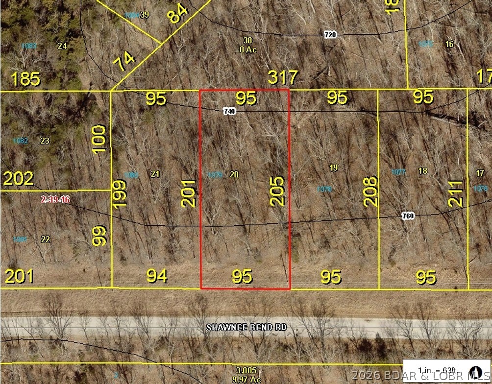 Lot 1079 Shawnee Bend Road Property Photo 1