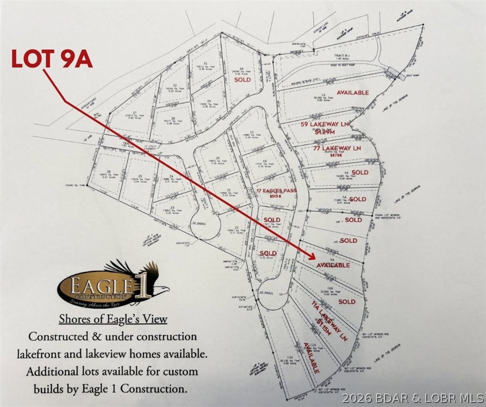 Lot 9a Lakeway Lane Property Photo 1