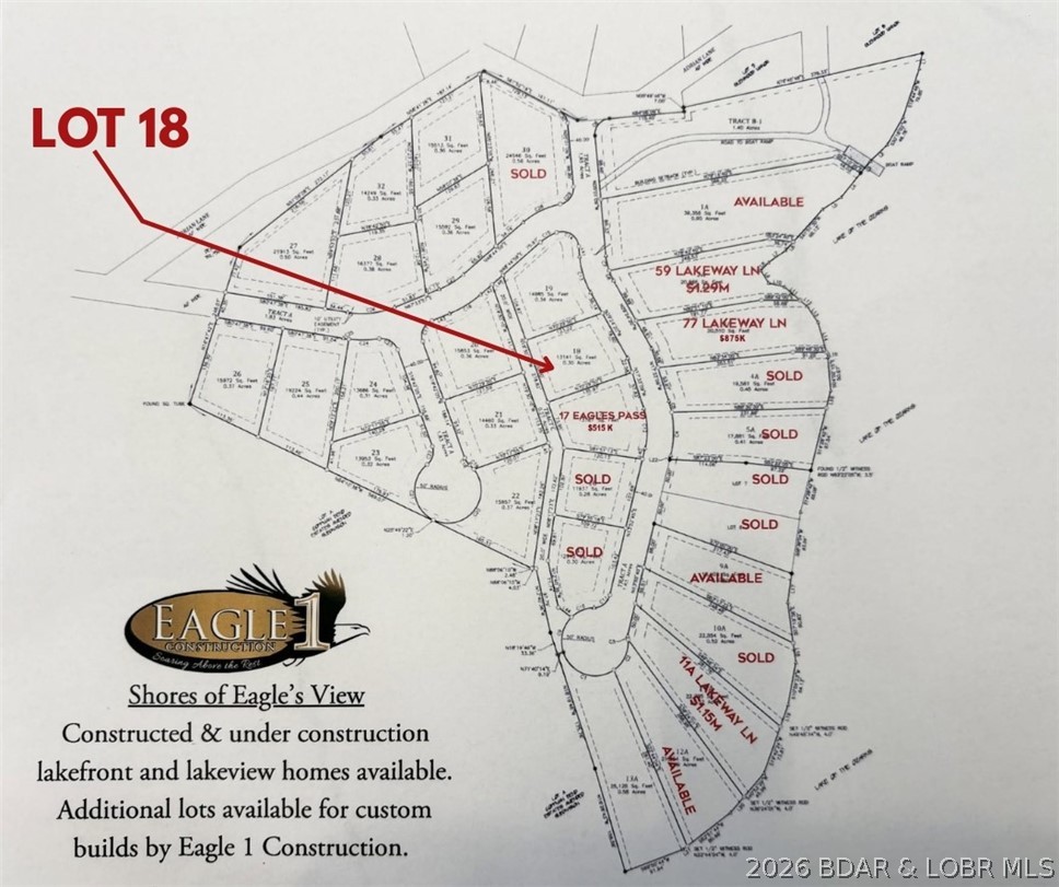 Lot 18 Eagle's Pass Property Photo 1