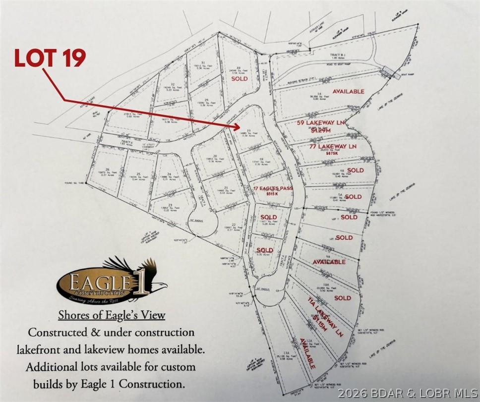Lot 19 Eagle's Pass Property Photo 1