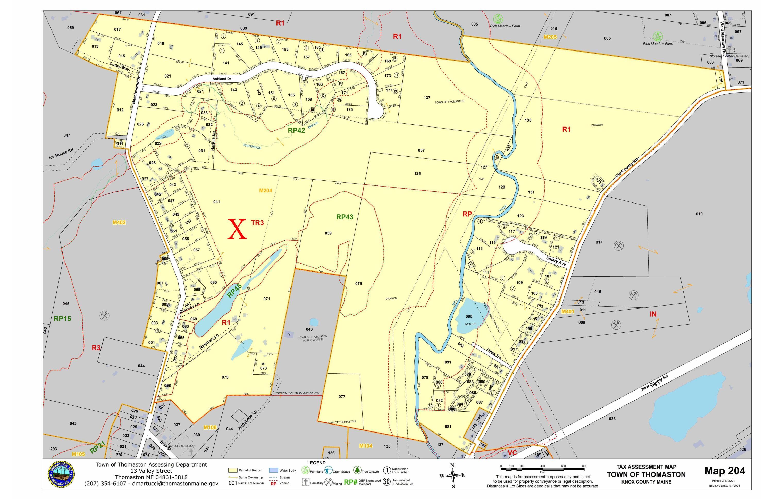 Map 204 Lot 41 Beechwood Street Property Photo 1
