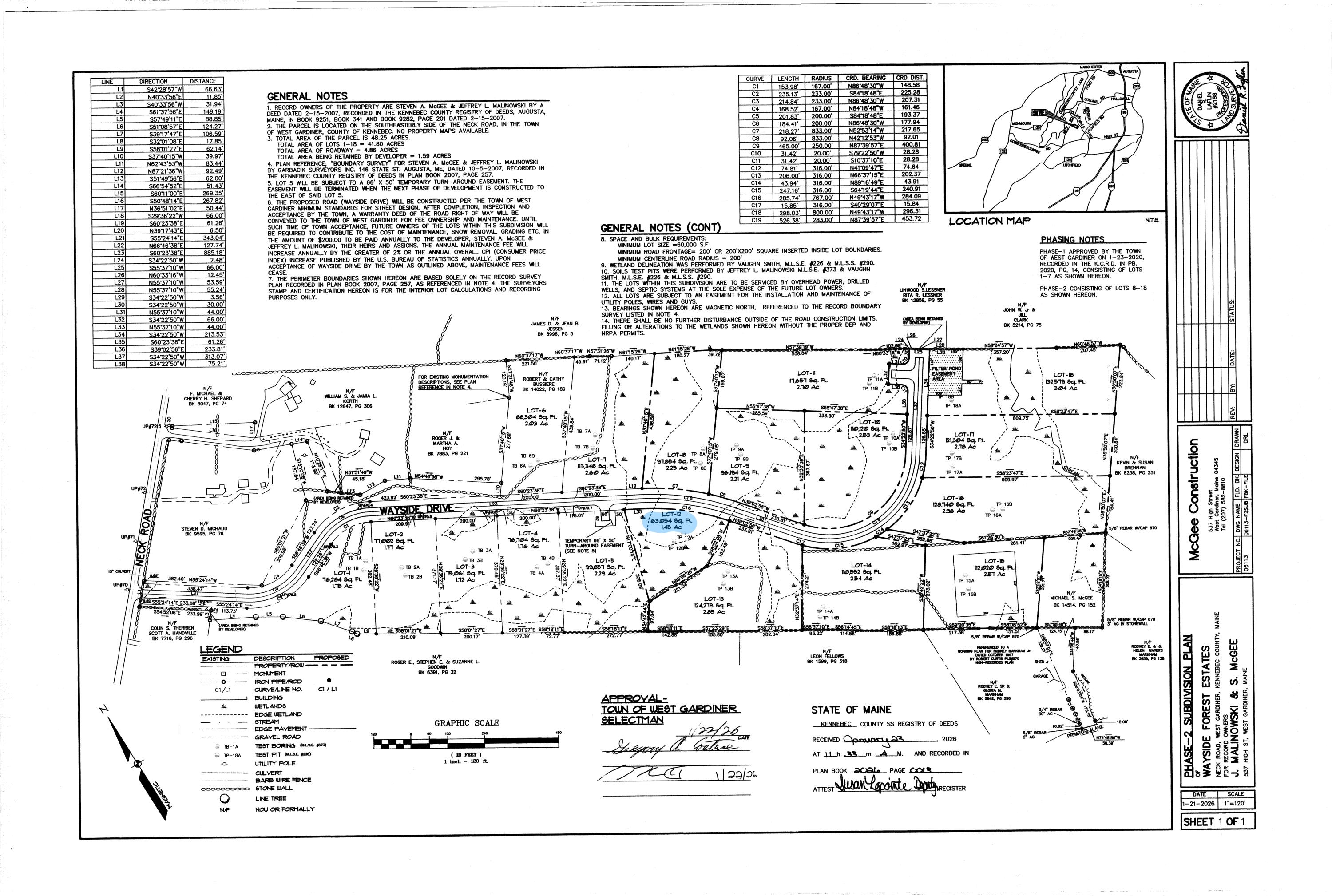 Lot 12 Wayside Drive Property Photo 1