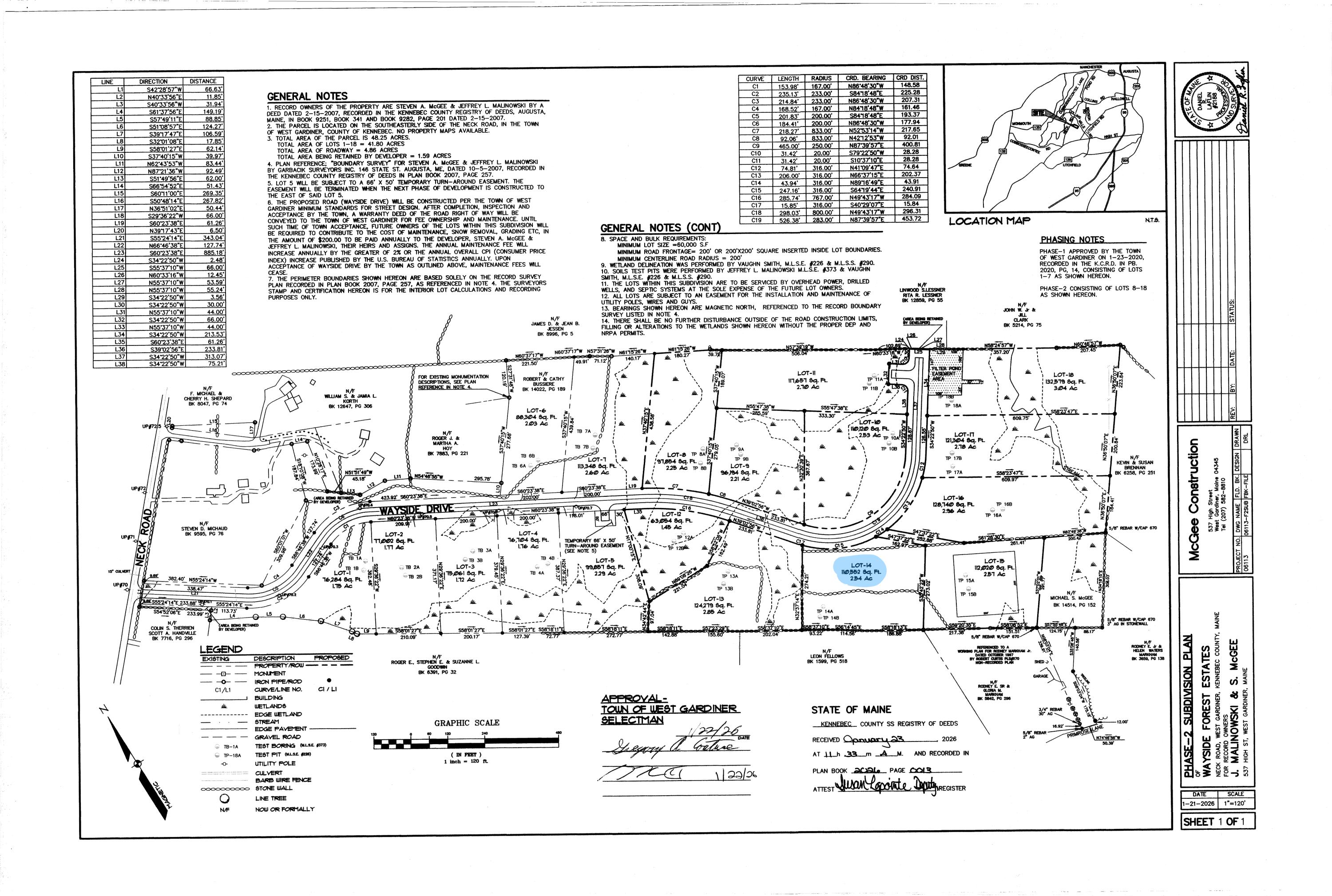 Lot 14 Wayside Drive Property Photo 1