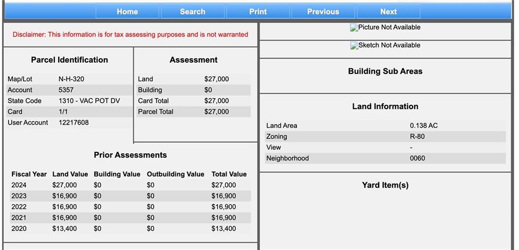 0 Betty Drive Property Photo 3