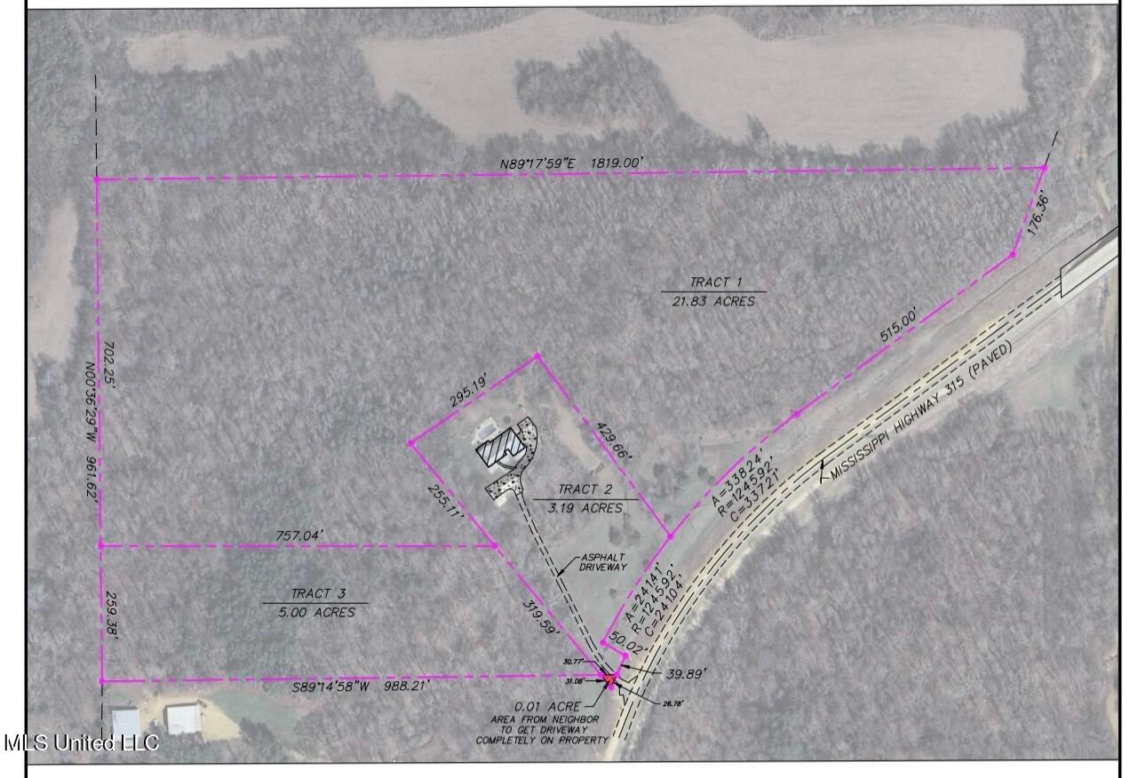 Tract 1 Mississippi Hwy 315 Property Photo 1