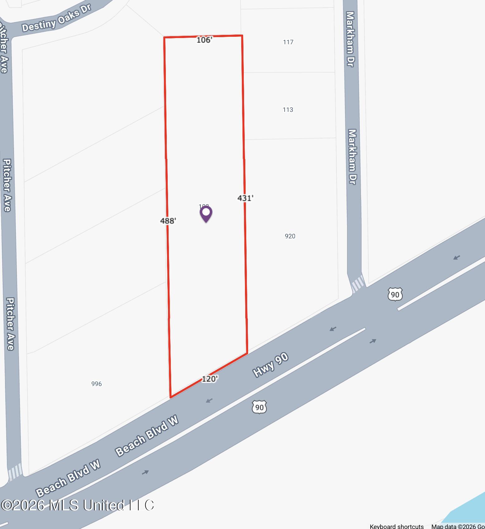 W Beach Boulevard Property Photo 2