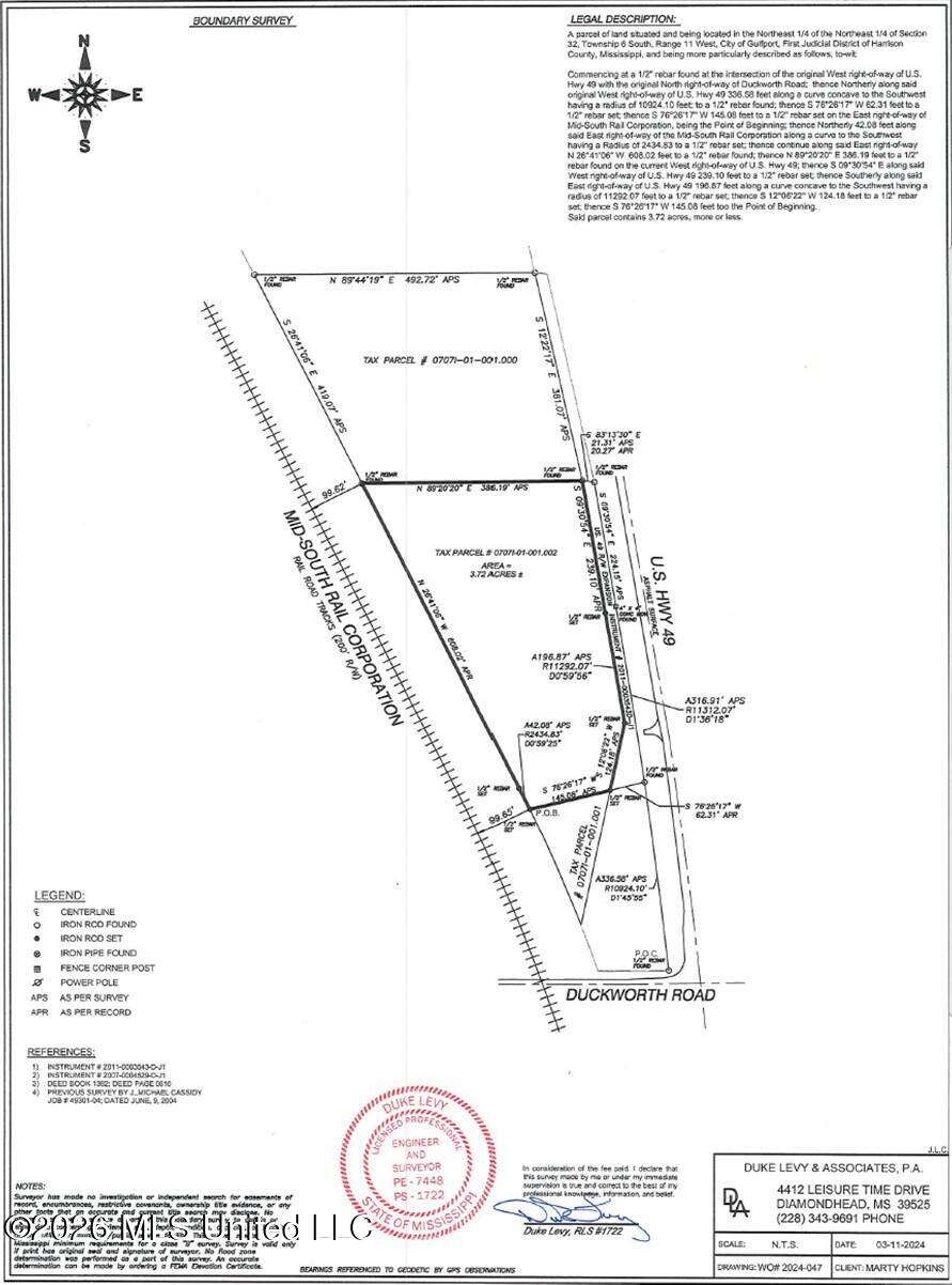 3.72 Acres U.s. 49 Property Photo 3