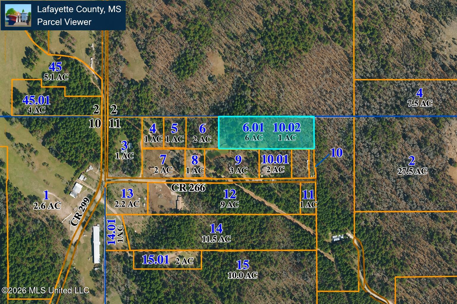 6 Ac County Road 266 Property Photo 1