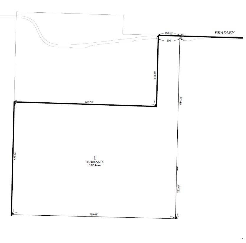 Parcel 1 Bradley Drive Property Photo 1