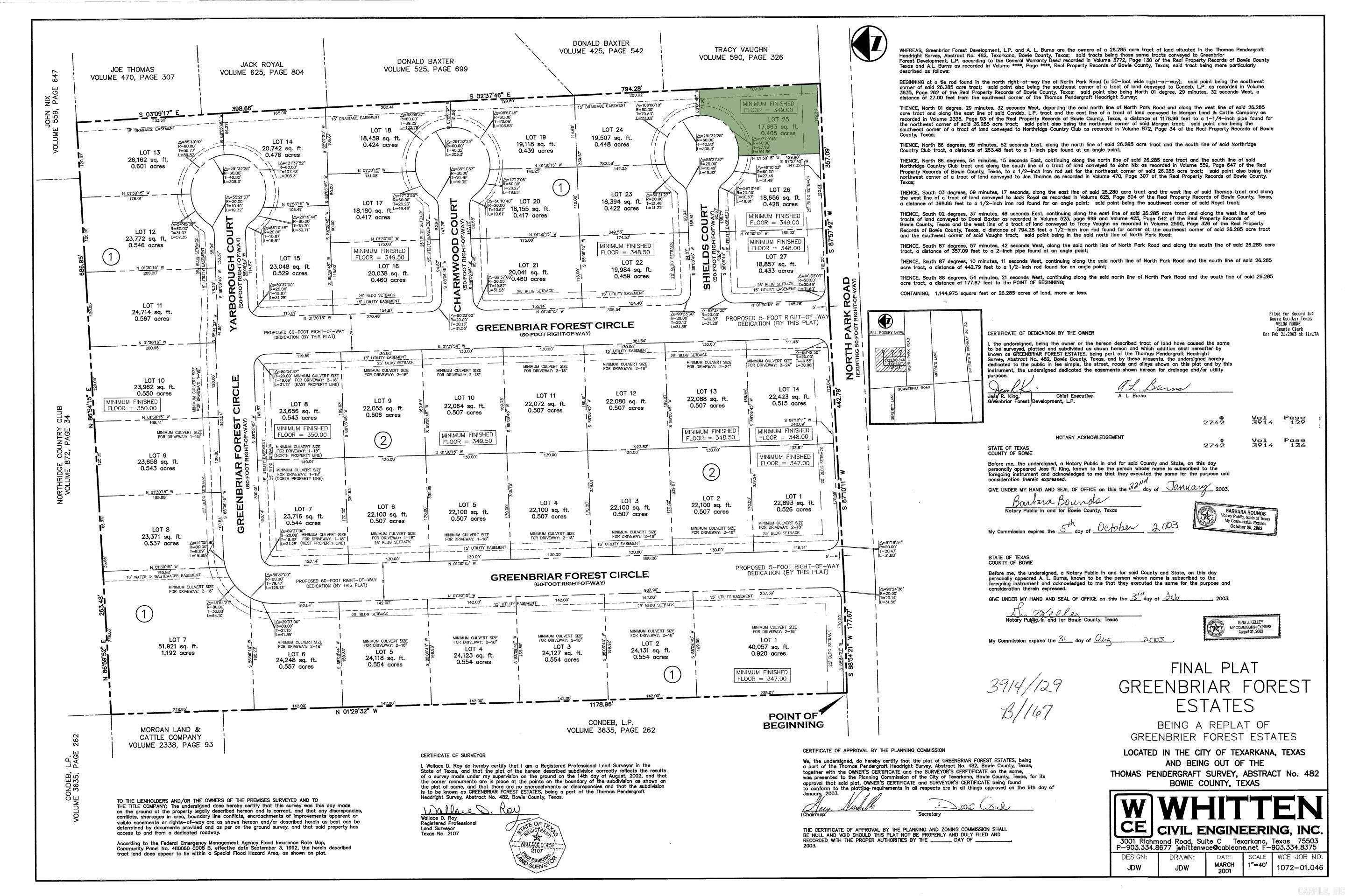 0 Shields Ct., Lot 25 Property Photo 2