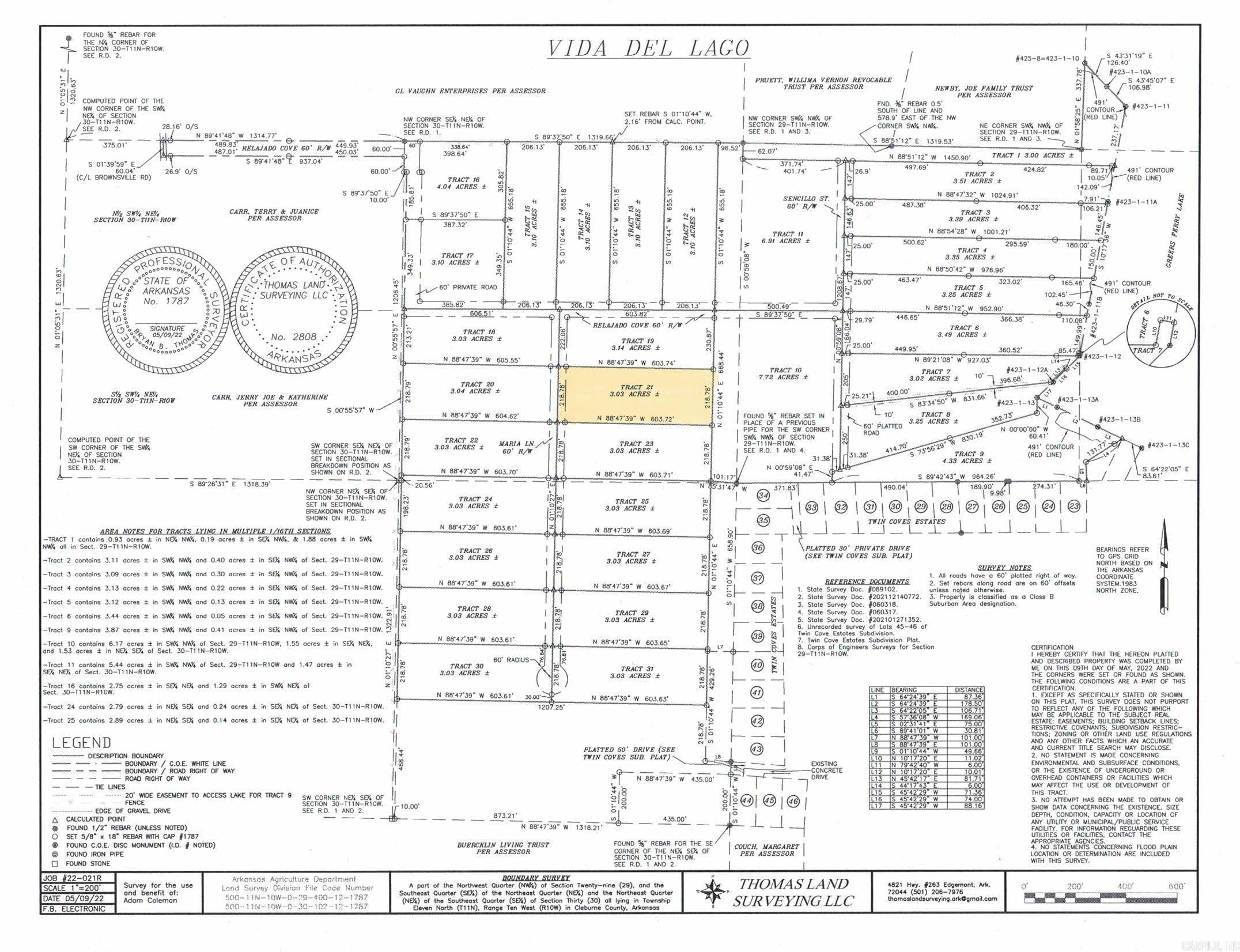 Lot 21 Vida Del Lago Subdivision Property Photo 6