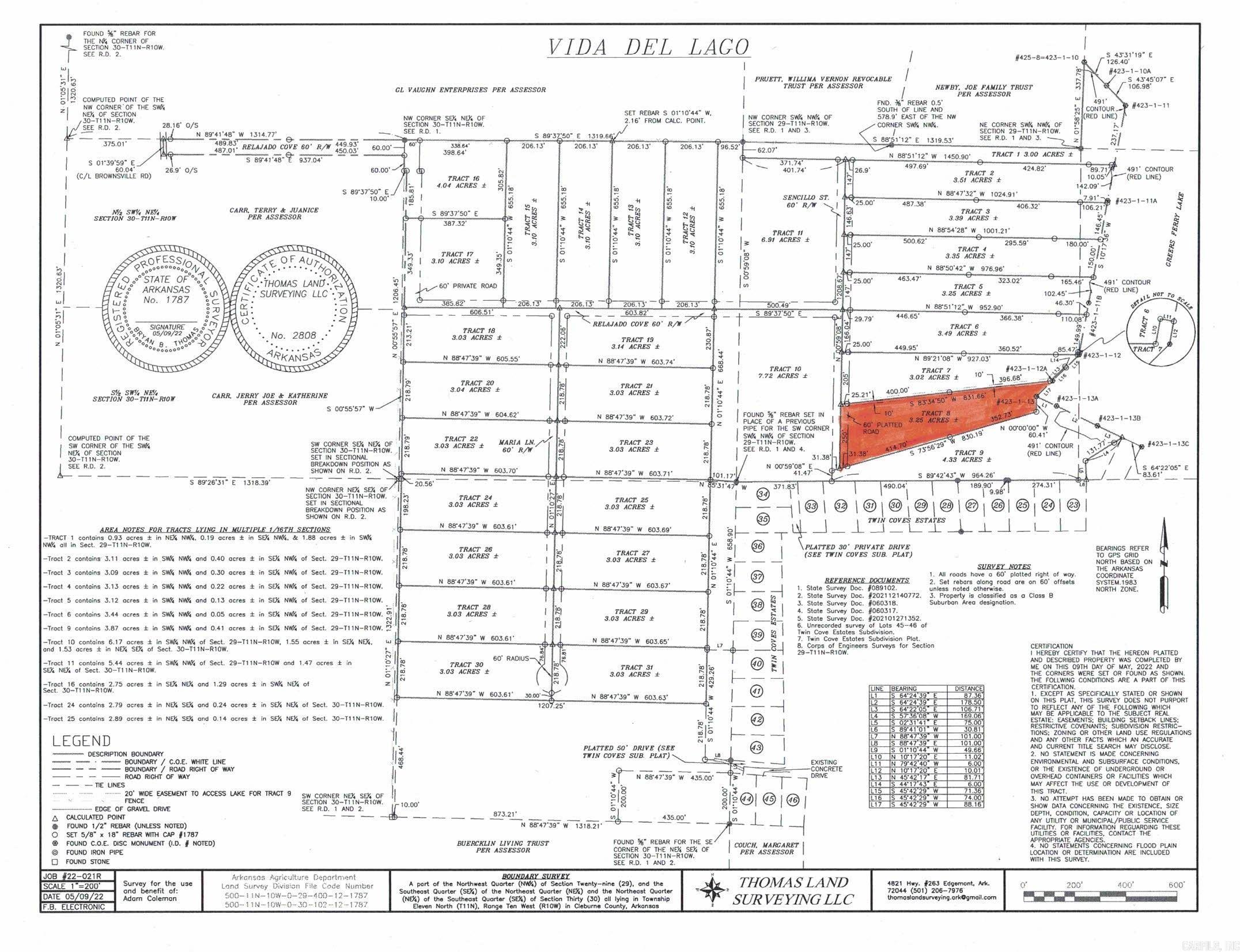 Lot 8 Vida Del Lago Subdivision Property Photo 6