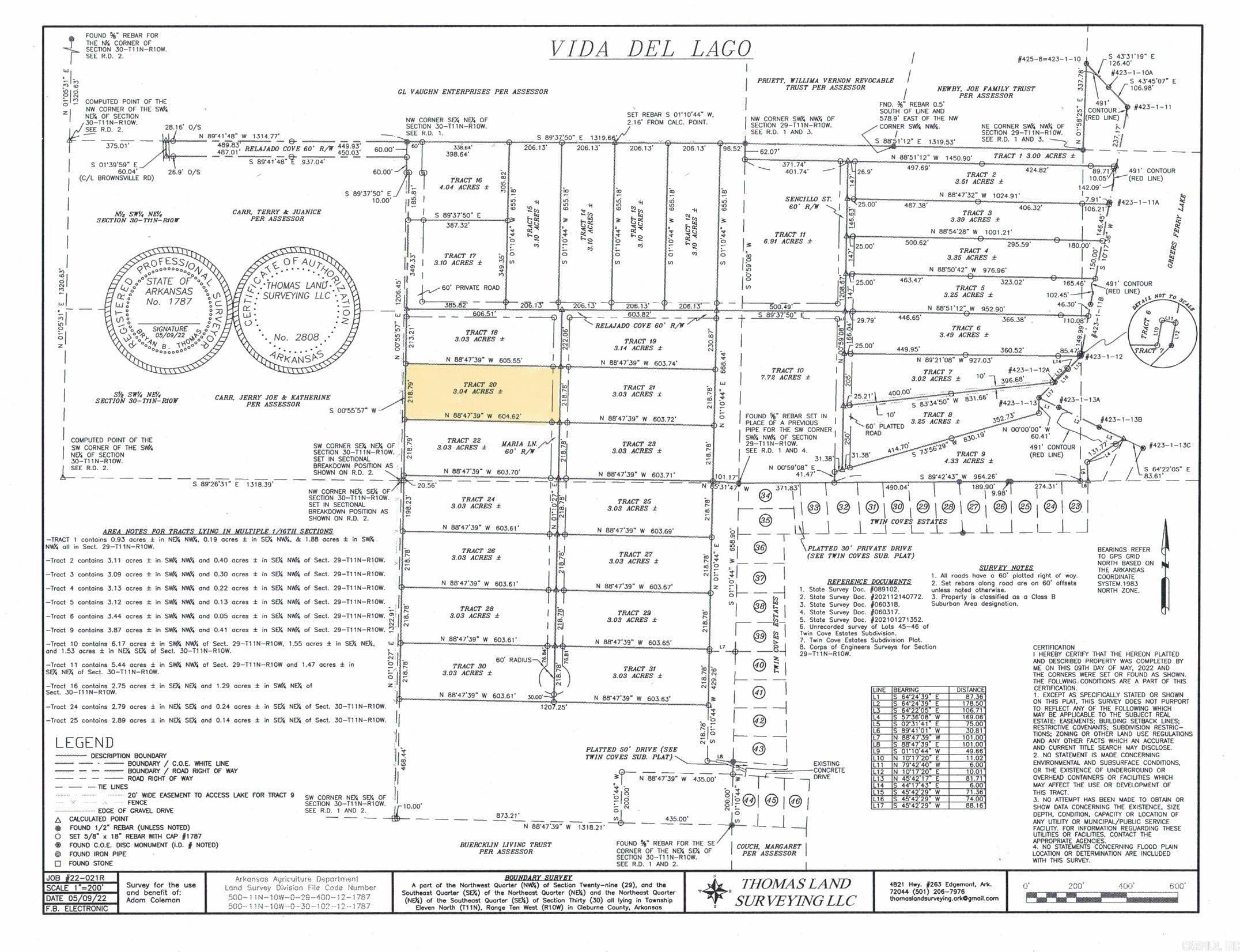 Lot 20 Vida Del Lago Subdivision Property Photo 4