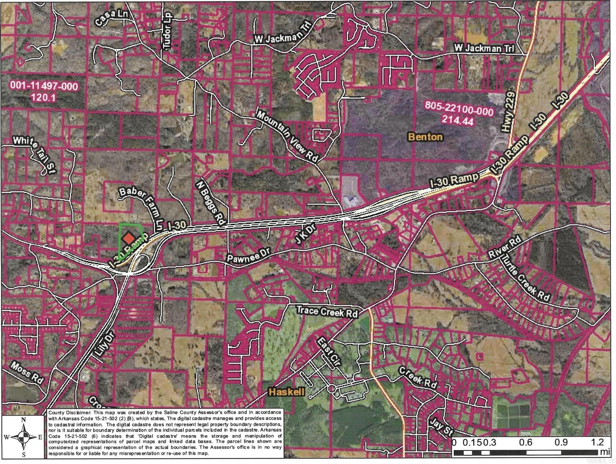 Exit 114 Interstate 30 Service Road Road Property Photo 2